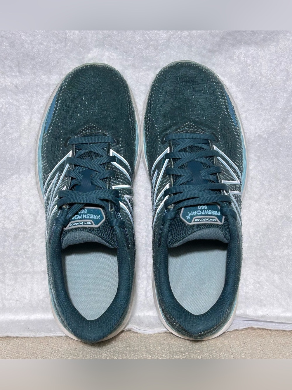 New Balance Womens Fresh Foam X 860v12 Running Athletic Sneakers Shoes SZ 9.5 - Picture 5 of 11